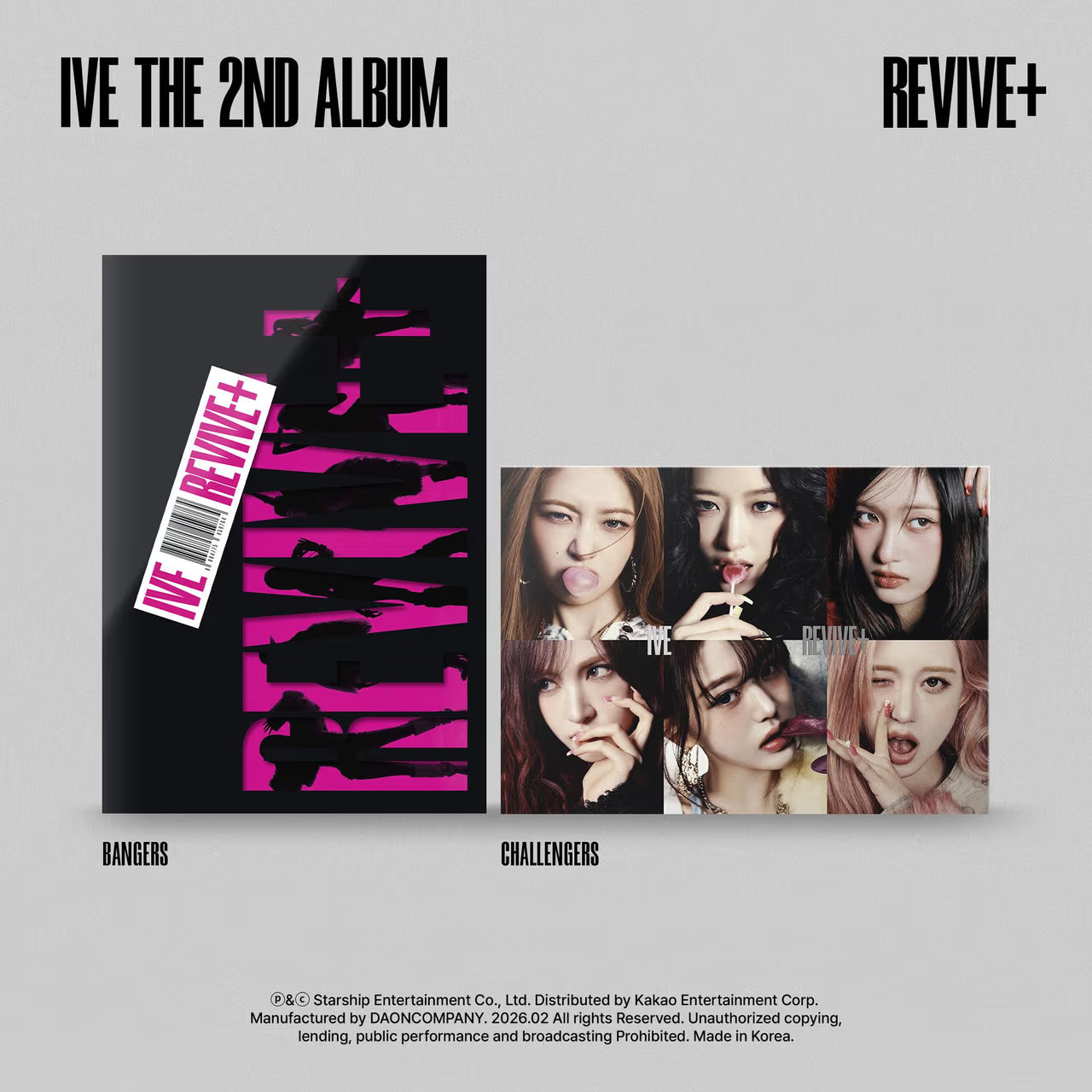 [NEW] IVE - THE 2ND ALBUM - [REVIVE+] (Random) (POB)