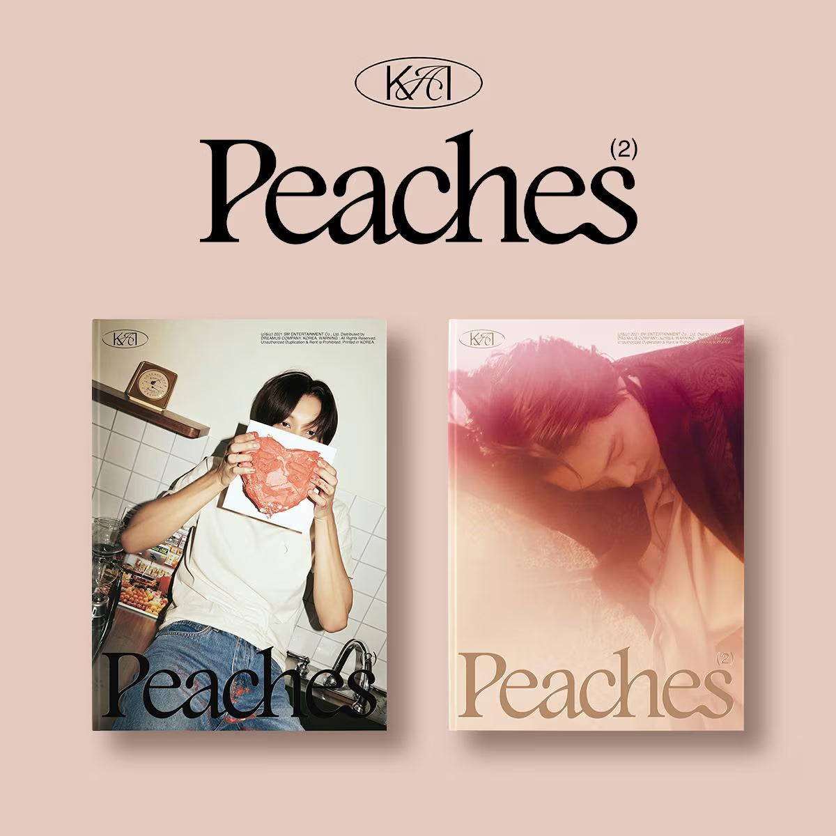 Kai - 2nd Mini Album - [Peaches] (Photo book ver.) (PEACHES/ KISSES Ver.)