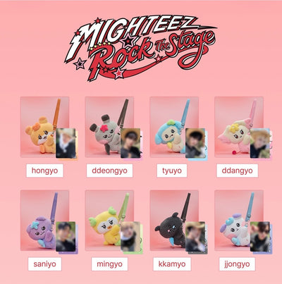 [NEW] ATEEZ - [MIGHTEEZ ROCK THE STAGE] PLUSH BAG (BAG 1pc, PHOTOCARD 1pc)