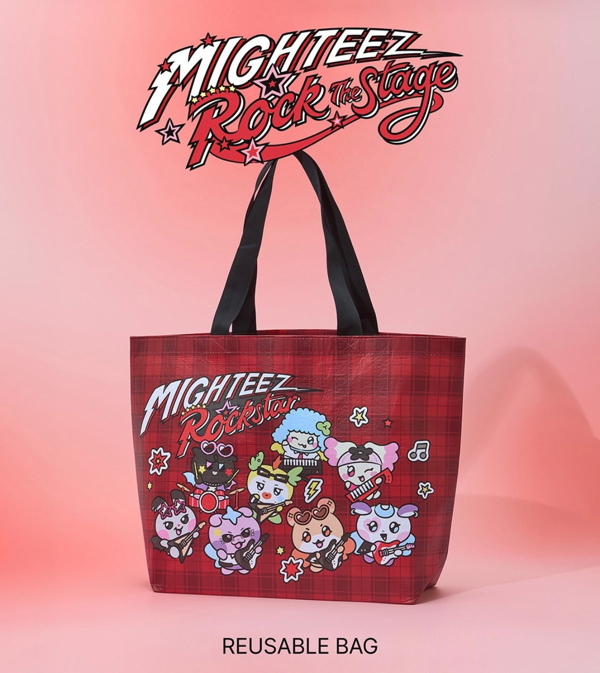 [PRE-ORDER] ATEEZ - [MIGHTEEZ ROCK THE STAGE] REUSABLE BAG