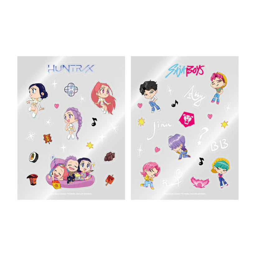 K-POP DEMON HUNTERS - Official Lightstick Deco Sticker Pack