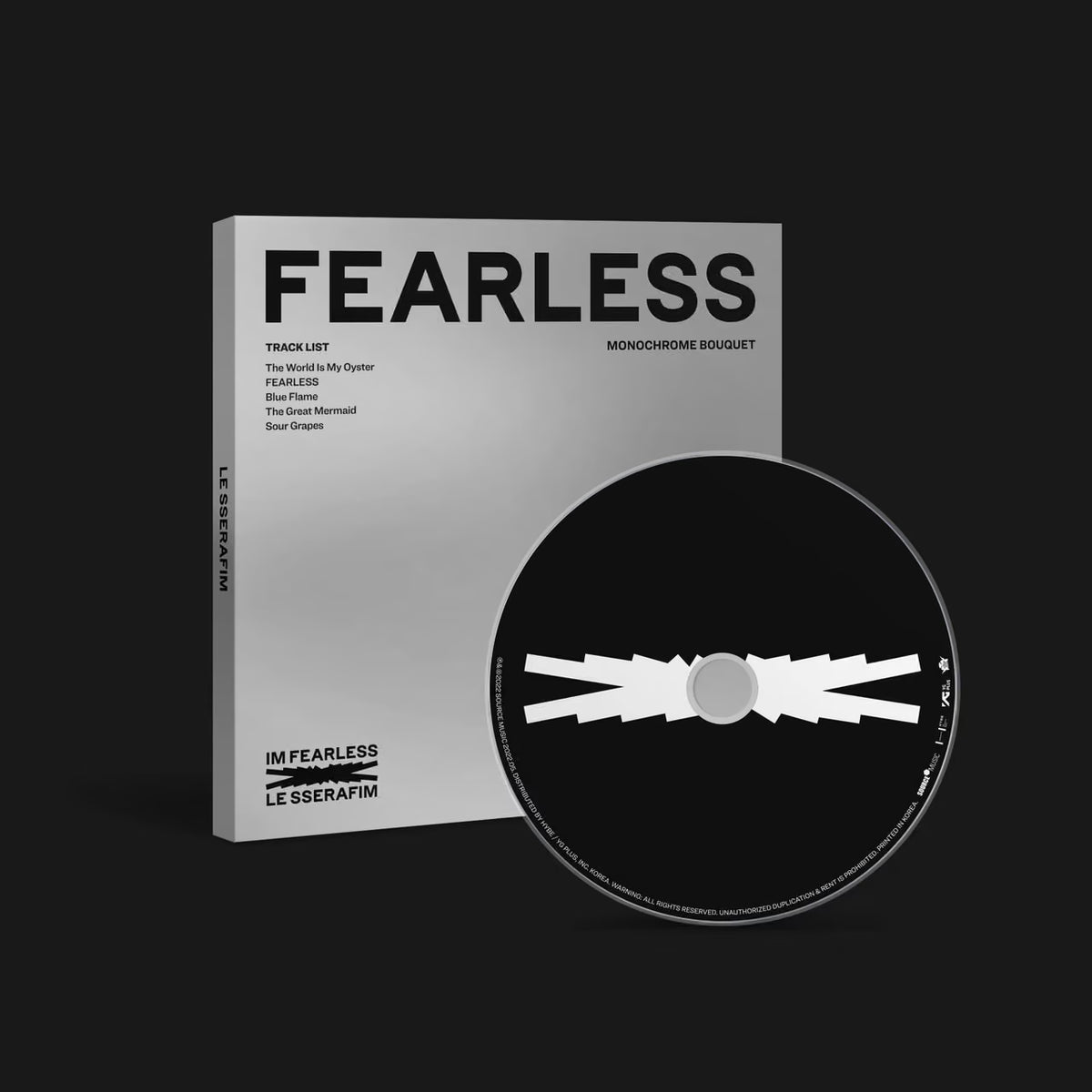 LE SSERAFIM - [FEARLESS] Monochrome Bouquet Ver.