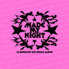 LE SSERAFIM - 2nd Single Album 'Made My Night' Glow Clicker Keychain