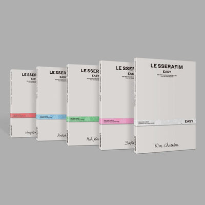 LE SSERAFIM - 3rd Mini Album [EASY] COMPACT ver. (Random)