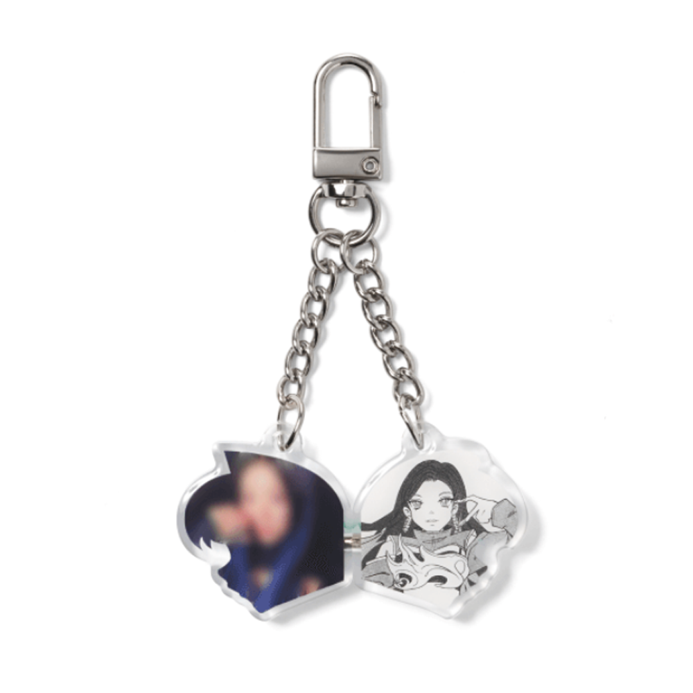 [PRE-ORDER] LE SSERAFIM MADE MY NIGHT - Photo Keyring
