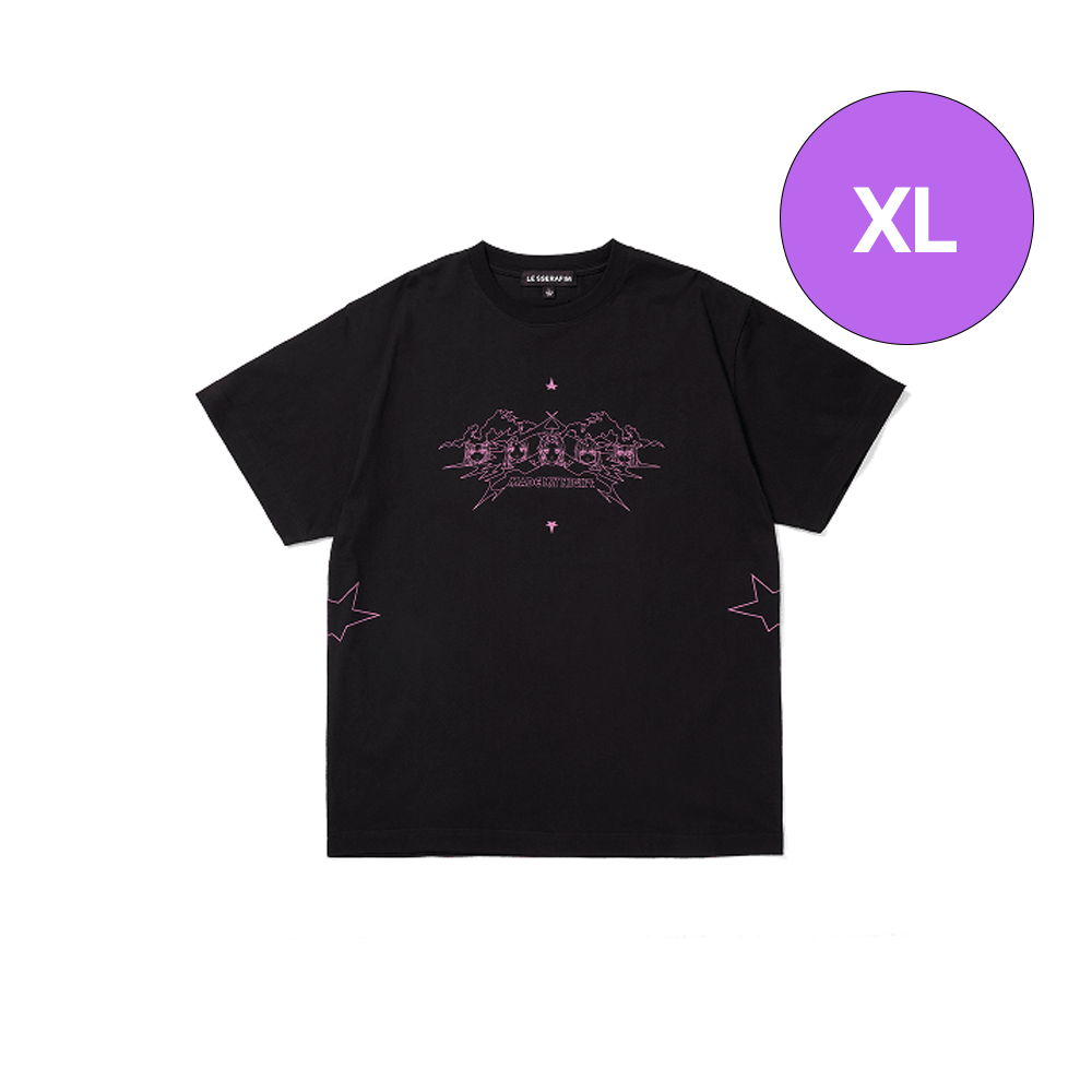 [PRE-ORDER] LE SSERAFIM MADE MY NIGHT - S/S T-shirt