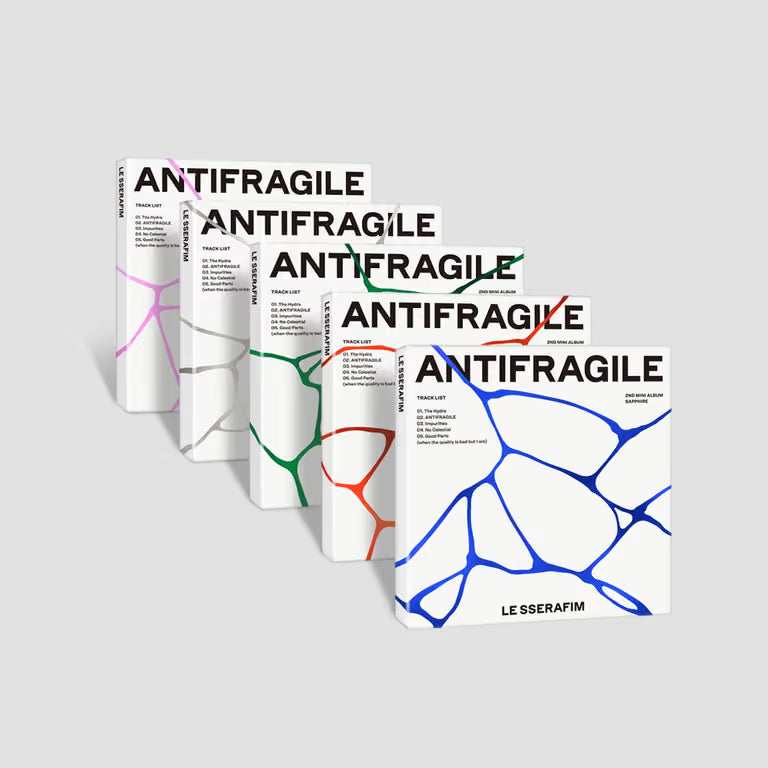 LE SSERAFIM 2nd Mini Album [ANTIFRAGILE] - COMPACT Ver.