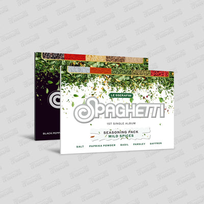 [NEW] LE SSERAFIM - 1st Single Album - [SPAGHETTI] (Weverse Albums ver.) (Random)