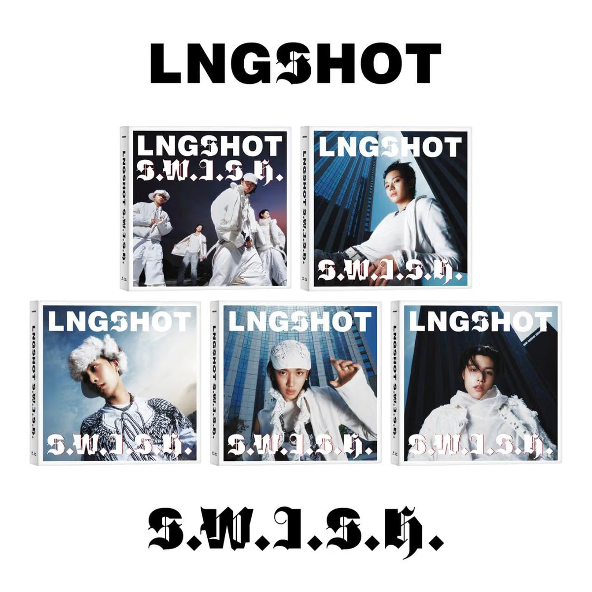 [POB] [PRE-ORDER] LNGSHOT EP LNGSHOT [S.W.I.S.H.] (Random)