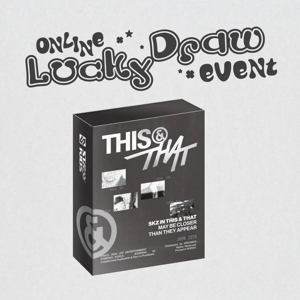 [LUCKY DRAW] Stray Kids – 10th Mini Album THIS & THAT (FANS Album Ver.)