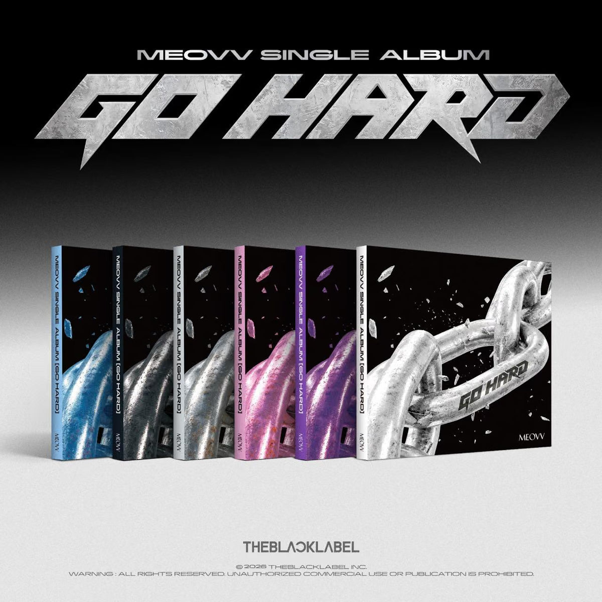 [POB] [PRE-ORDER] MEOVV Single Album [GO HARD]
