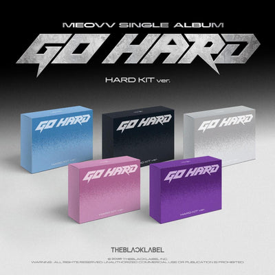 [POB] [PRE-ORDER] MEOVV Single Album [GO HARD] HARD KIT Ver. (RANDOM)