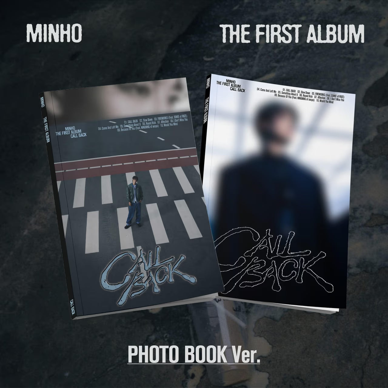 MINHO - 1st Full Album - [CALL BACK] (Photo book Ver.) (1/ 2 Ver.)