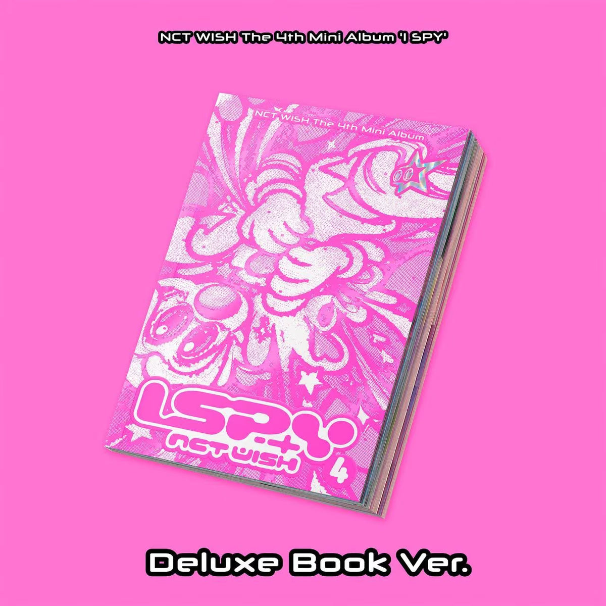 [NEW] NCT WISH – 4th Mini Album [I SPY] (Deluxe Book Ver.)