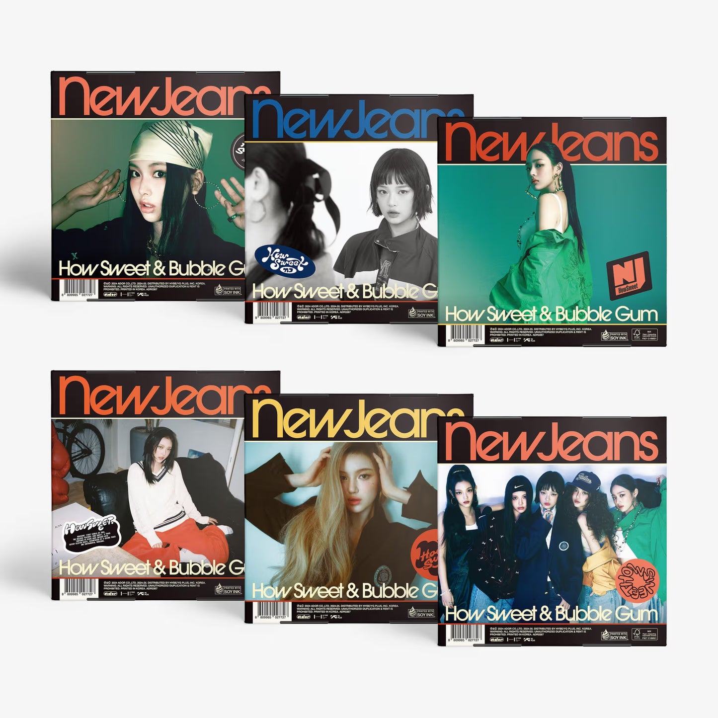 NewJeans – 2nd Single Album – [How Sweet] (Standard Ver.)