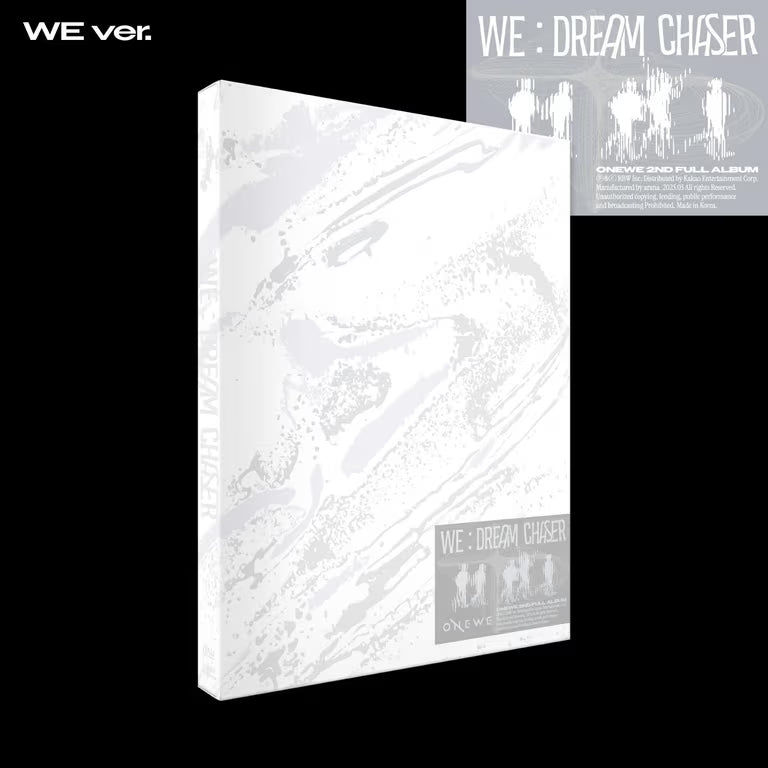 [PRE-ORDER] ONEWE - 2nd Full Album - [WE : Dream Chaser] (WE ver.)
