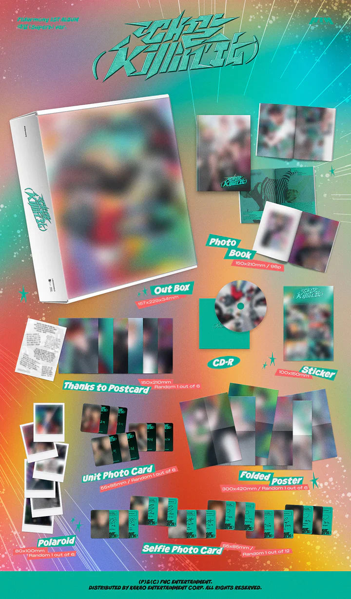 P1Harmony - 1st Full Album - [Killin’ It] (Killin' It/ SUPERB Ver.)