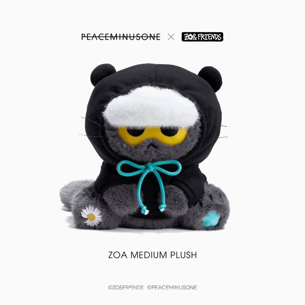 [PRE-ORDER] PEACEMINUSONE X ZOA POP-UP MD - ZOA MEDIUM PLUSH