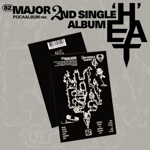 [POB] [PRE-ORDER] 82MAJOR - 2nd Single Album [HEAT] (POCAALBUM ver.)