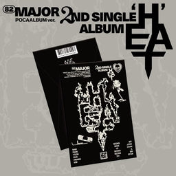 [POB] [PRE-ORDER] 82MAJOR - 2nd Single Album [HEAT] (POCAALBUM ver.)