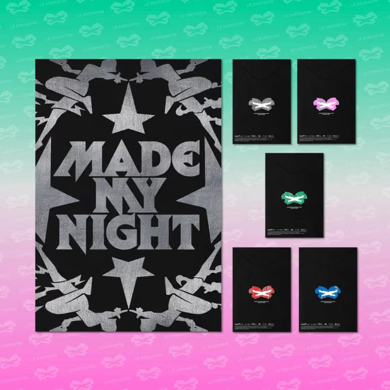 [POB] [PRE-ORDER] LE SSERAFIM - 2nd Single Album 'Made My Night' (COMPACT ver.)