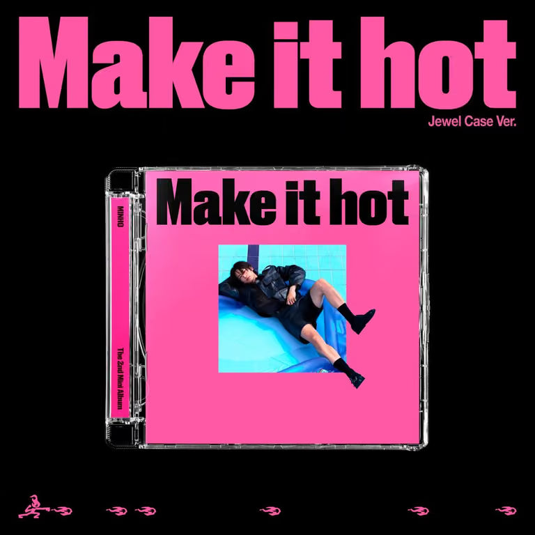 [NEW] MINHO - 2nd Mini Album [Make it hot] (Jewel Case ver.)