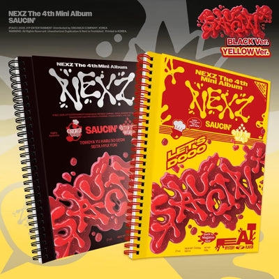 [POB] [PRE-ORDER] NEXZ - The 4th Mini Album [SAUCIN'] (Standard Ver.)