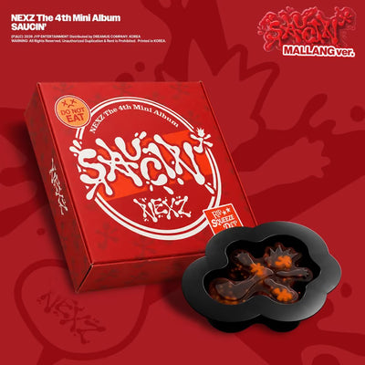 [POB] [PRE-ORDER] NEXZ - The 4th Mini Album [SAUCIN'] (MALLANG Ver.)