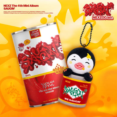[POB] [PRE-ORDER] NEXZ - The 4th Mini Album [SAUCIN'] (NEXZOO Ver.)