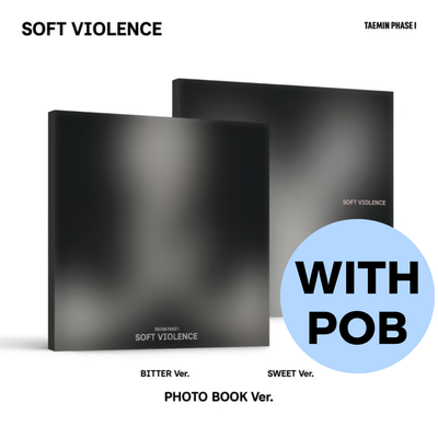 [POB] [PRE-ORDER] TAEMIN - PHASE I : Soft Violence (PHOTO BOOK Ver.) (RANDOM)