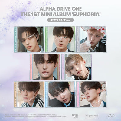 ALPHA DRIVE ONE - 1st Mini Album - [EUPHORIA] (JEWEL CASE ver.)