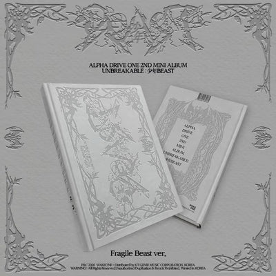 [POB] [PRE-ORDER] ALPHA DRIVE ONE - 2ND MINI ALBUM [UNBREAKABLE : 少年BEAST] (Fragile Beast Ver.)