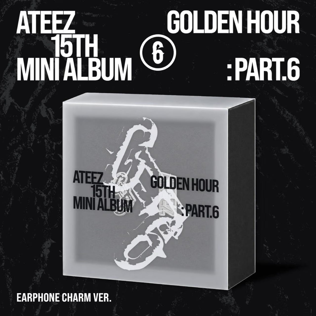 [PRE-ORDER] ATEEZ – 15th Mini Album [GOLDEN HOUR : Part.6] (EARPHONE CHARM Ver.)