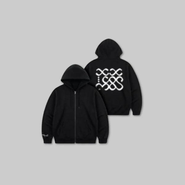 BIGBANG COSMOS POPUP 公式　ビッグバンフーディ　XLサイズ BIGBANG 20th Anniversary Media Exhibition Cosmos Zip-Up Hoodie | K