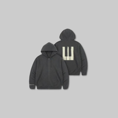 [NEW] BIGBANG 20TH ANNIVERSARY MEDIA EXHIBITION - ZIP-UP HOODIE PIANO