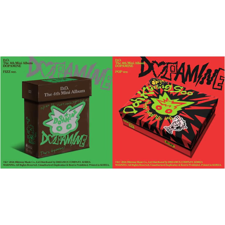 [POB] [PRE-ORDER] D.O. - The 4th Mini Album [DOPAMINE]