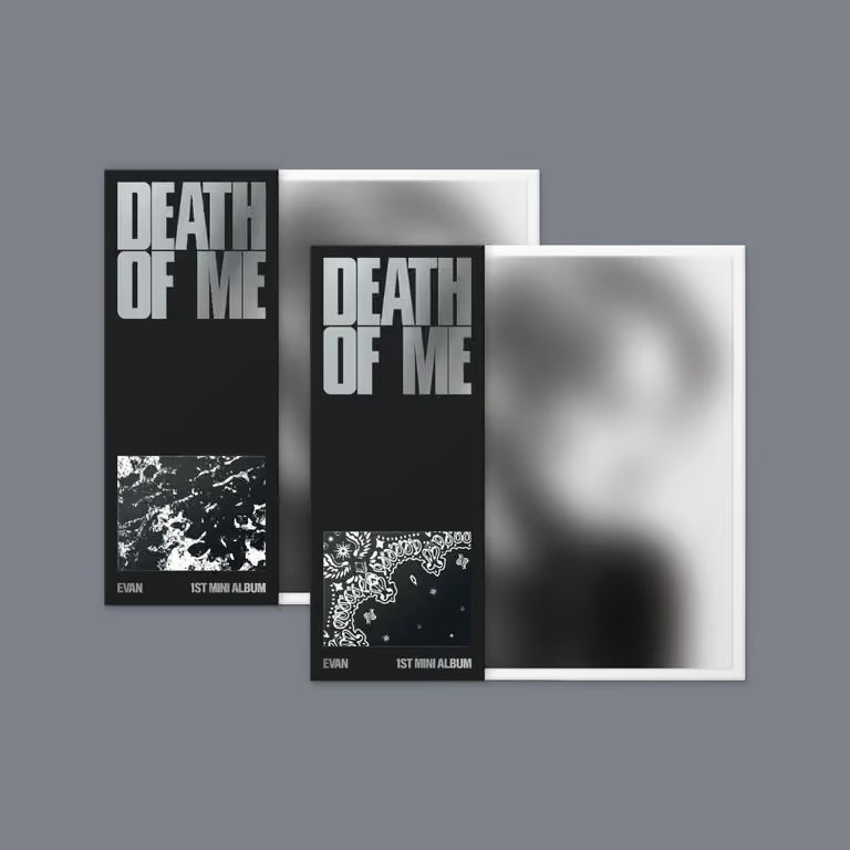 [PRE-ORDER] EVAN - 1st Mini Album [DEATH OF ME] (BANDANA Ver.)
