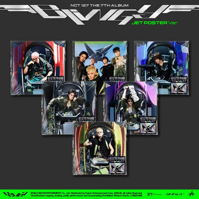 [PRE-ORDER] NCT 127 - 7th Album [BLINGY] (JET Poster Ver.) (RANDOM)