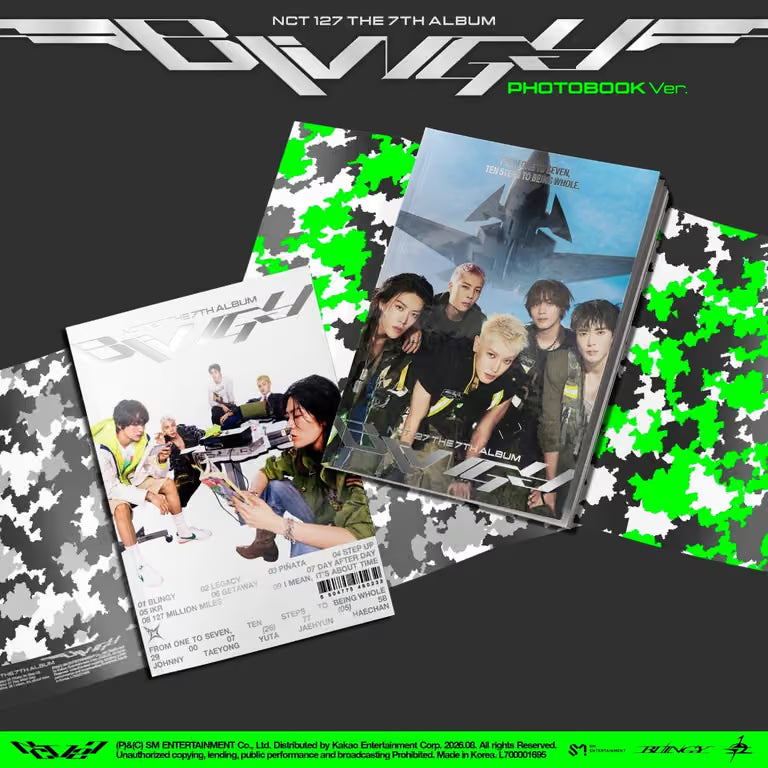 [PRE-ORDER] NCT 127 - 7th Album [BLINGY] (Photobook Ver.) (RANDOM)