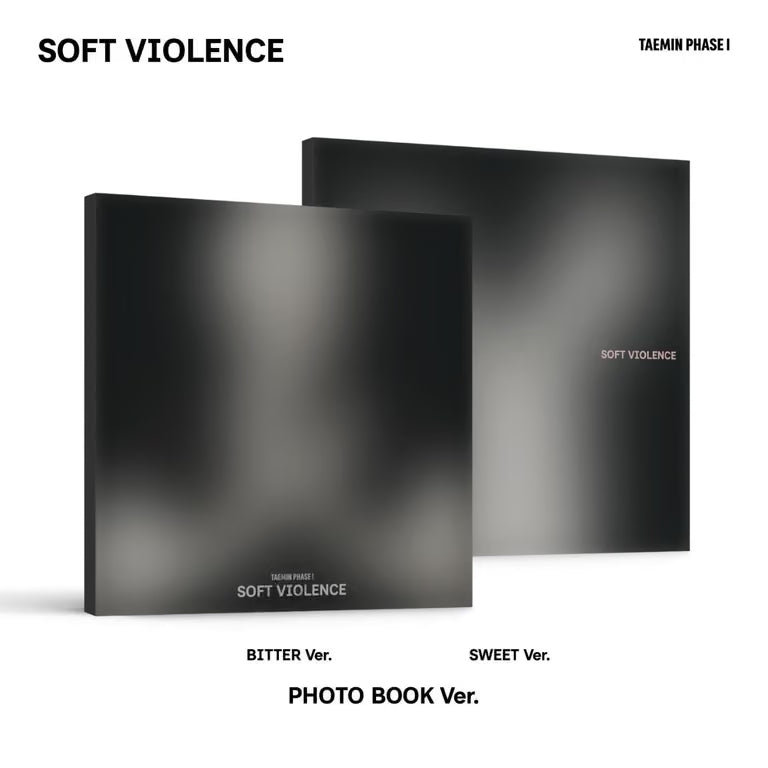 [PRE-ORDER] TAEMIN - PHASE I : Soft Violence (PHOTO BOOK Ver.) (RANDOM)
