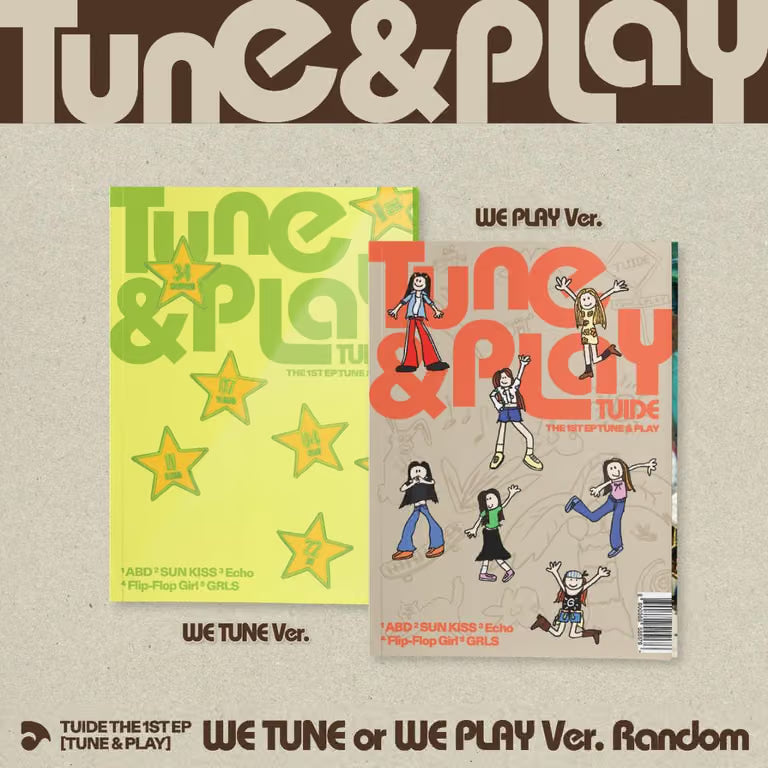 [PRE-ORDER] TUIDE - The 1st EP [TUNE & PLAY] Standard ver.