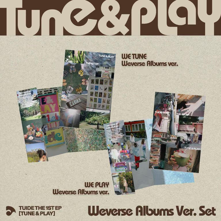 [PRE-ORDER] TUIDE - The 1st EP [TUNE & PLAY] Weverse Albums ver.