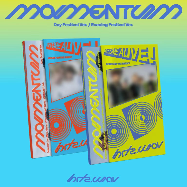 [PRE-ORDER] hrtz.wav - 2nd Mini Album [The Second Wave : MOMENTUM]
