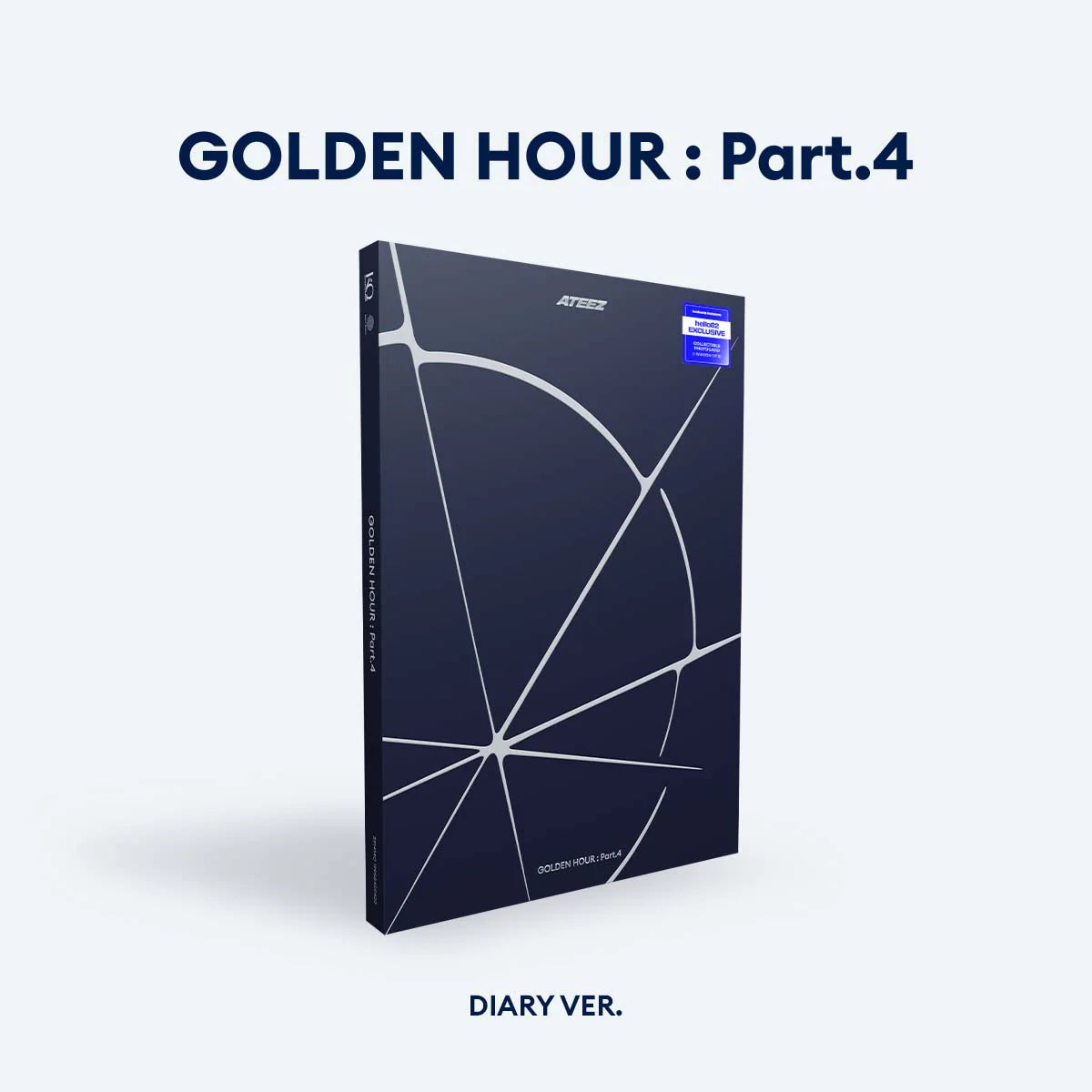 [PRE-ORDER] ATEEZ - 13TH MINI ALBUM - [GOLDEN HOUR : Part.4] (A/ DIARY/ Z Ver.)