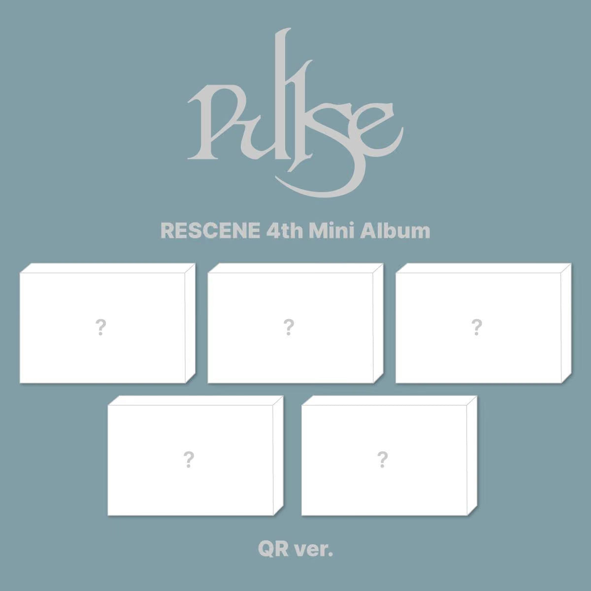[PRE-ORDER] RESCENE - 4th Mini Album [PULSE] (QR ver.) (Random)