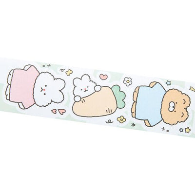 Rabbit & Bear Kiss-Cut Sticker