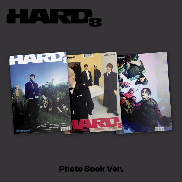 SHINee - 8th Full Album - [HARD] (Photo Book Ver.)