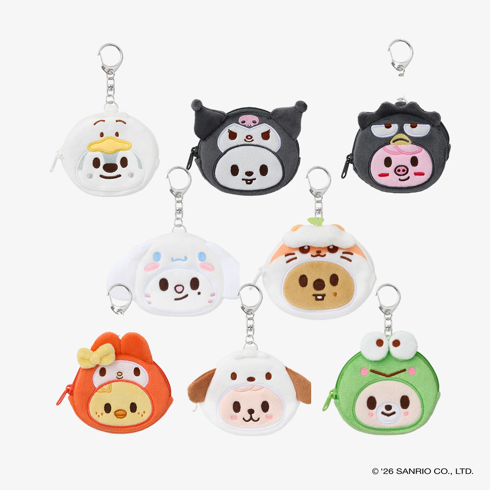 [PRE-ORDER] SKZOO×SANRIO CHARACTERS BUTTON BADGE POUCH