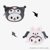SKZOO×SANRIO CHARACTERS REVERSIBLE POUCH Leebit design detail