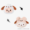 SKZOO×SANRIO CHARACTERS REVERSIBLE POUCH PuppyM design detail